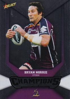 2011 NRL Champions - Silver Parallel #SP82 Bryan Norrie Front